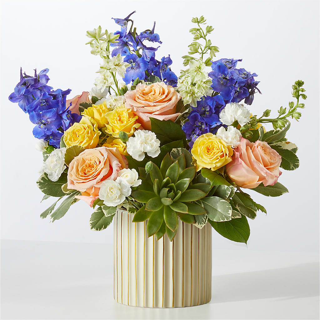 Cobalt Reverie Bouquet – All Occasion Florist, Sevierville TN