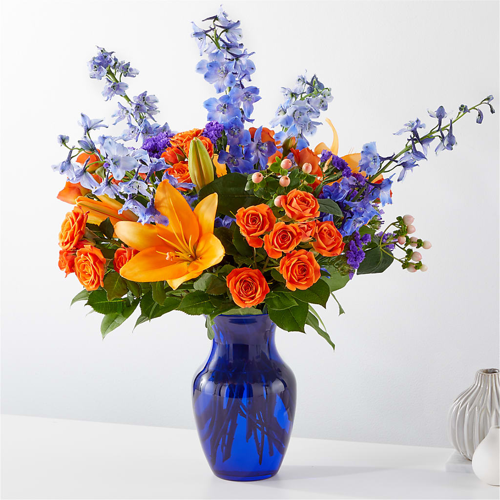 Radiant Citrus Bouquet – All Occasion Florist, Sevierville TN