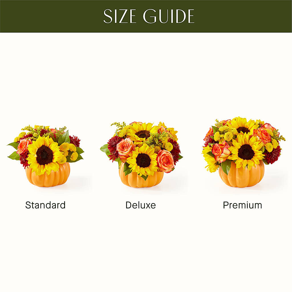 Golden Gourd Pumpkin Bouquet – All Occasion Florist, Sevierville TN