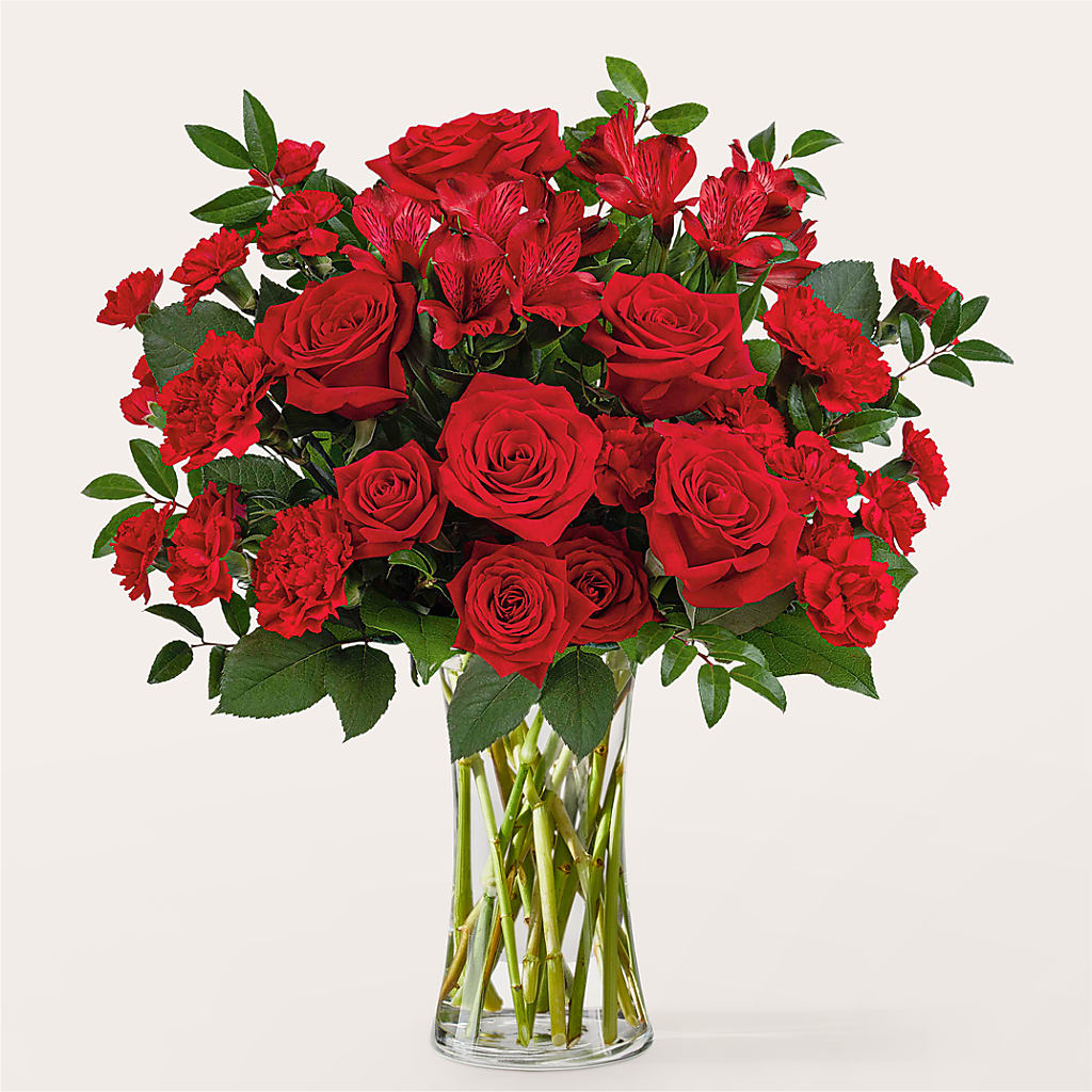 Brilliant Ruby Bouquet – All Occasion Florist, Sevierville TN