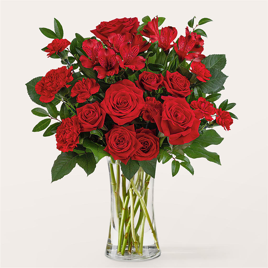 Brilliant Ruby Bouquet – All Occasion Florist, Sevierville TN