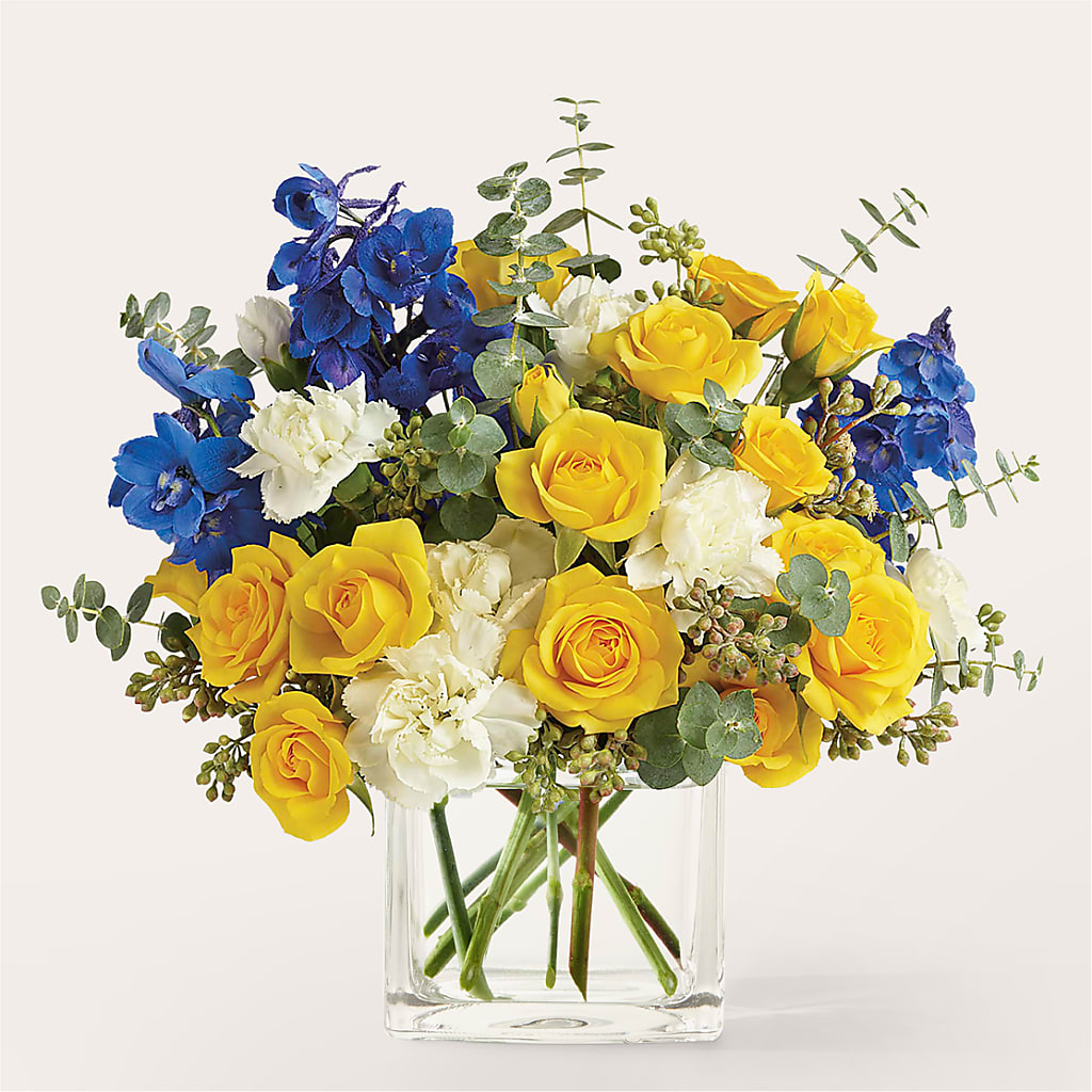 Sparkling Citrine Bouquet – All Occasion Florist, Sevierville TN
