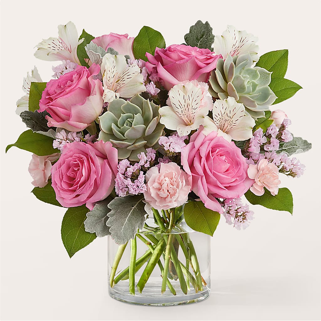 Dusty Rose Bouquet – All Occasion Florist, Sevierville TN