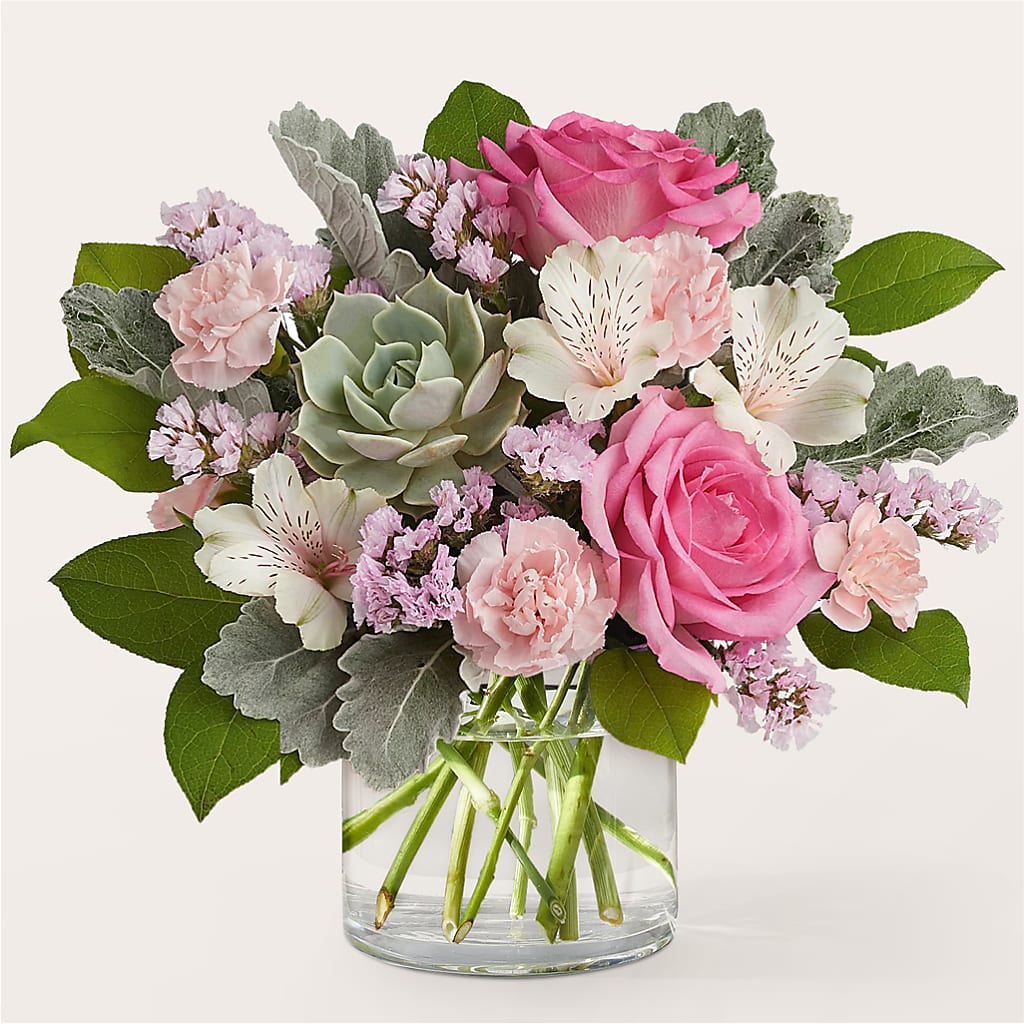 Dusty Rose Bouquet – All Occasion Florist, Sevierville TN