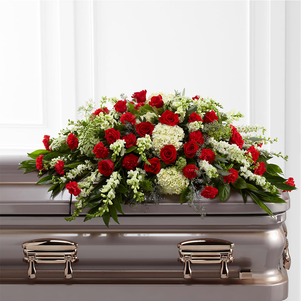 Sincerity Casket Spray – All Occasion Florist, Sevierville TN