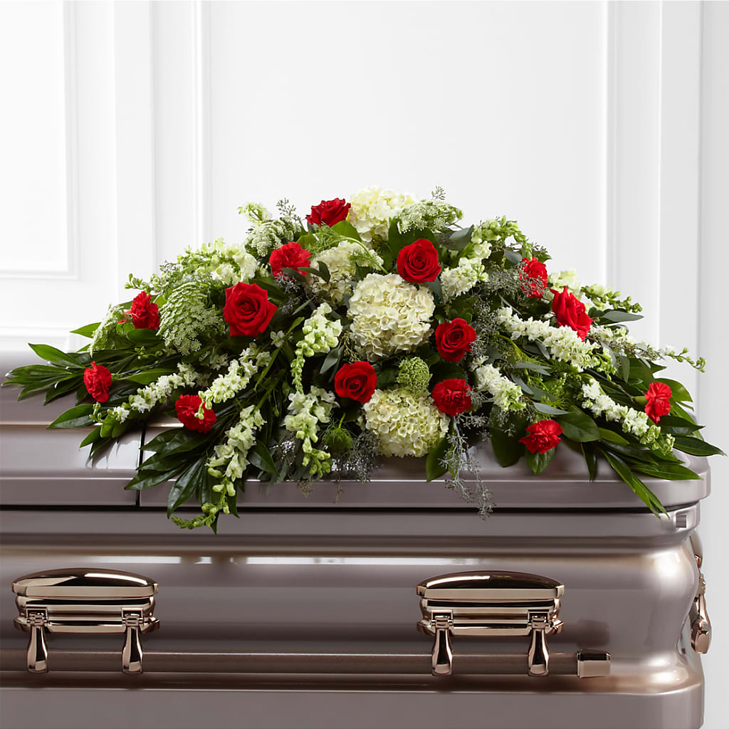 Sincerity Casket Spray – All Occasion Florist, Sevierville TN