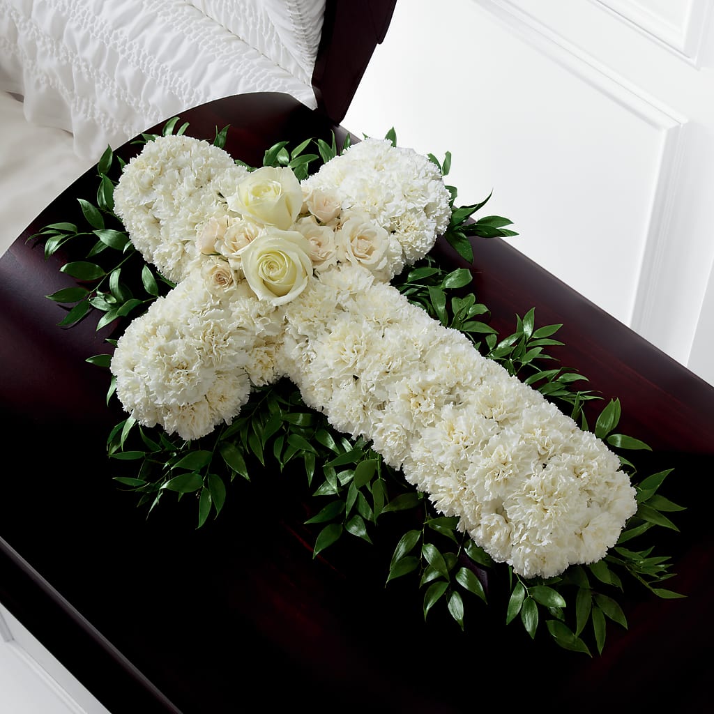 Peaceful Memories Casket Spray (Standard) – All Occasion Florist, Sevierville TN