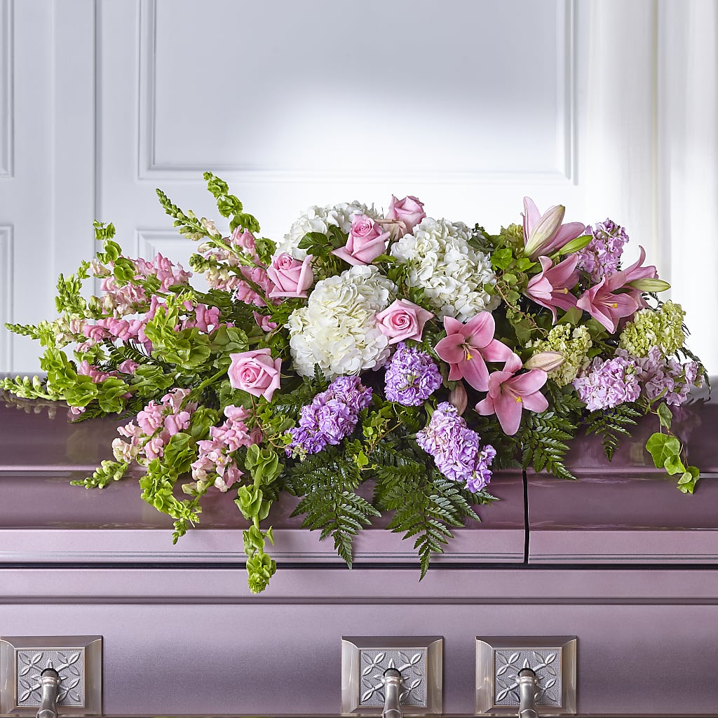 Life's Gratitude Casket Spray – All Occasion Florist, Sevierville TN