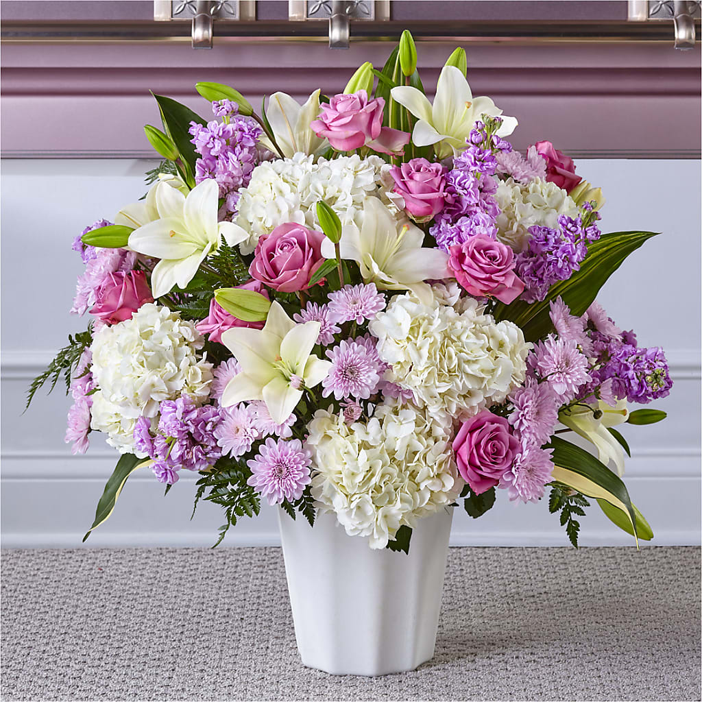 Heaven Sent Floor Basket – All Occasion Florist, Sevierville TN