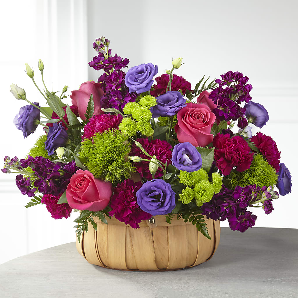 Serene Sanctuary Basket – All Occasion Florist, Sevierville TN