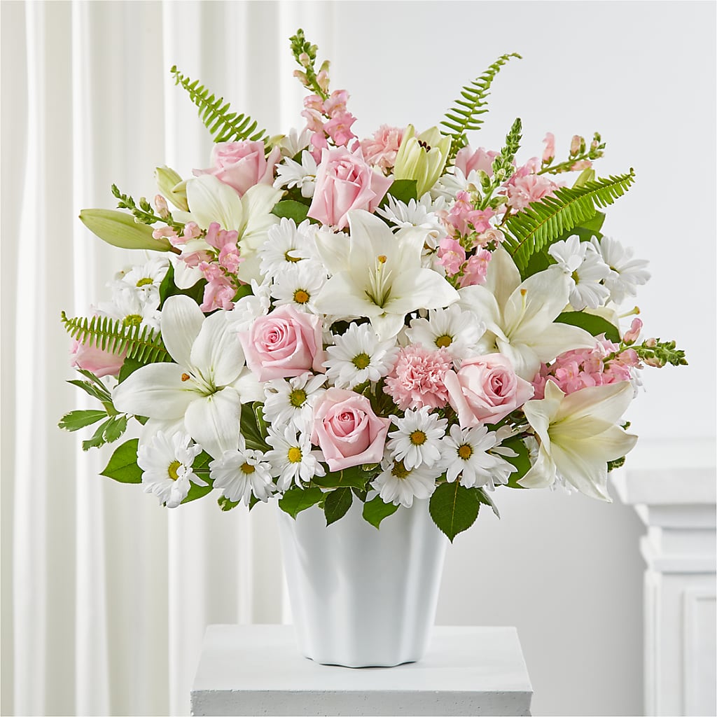 Soft Touch Tabletop Basket – All Occasion Florist, Sevierville TN