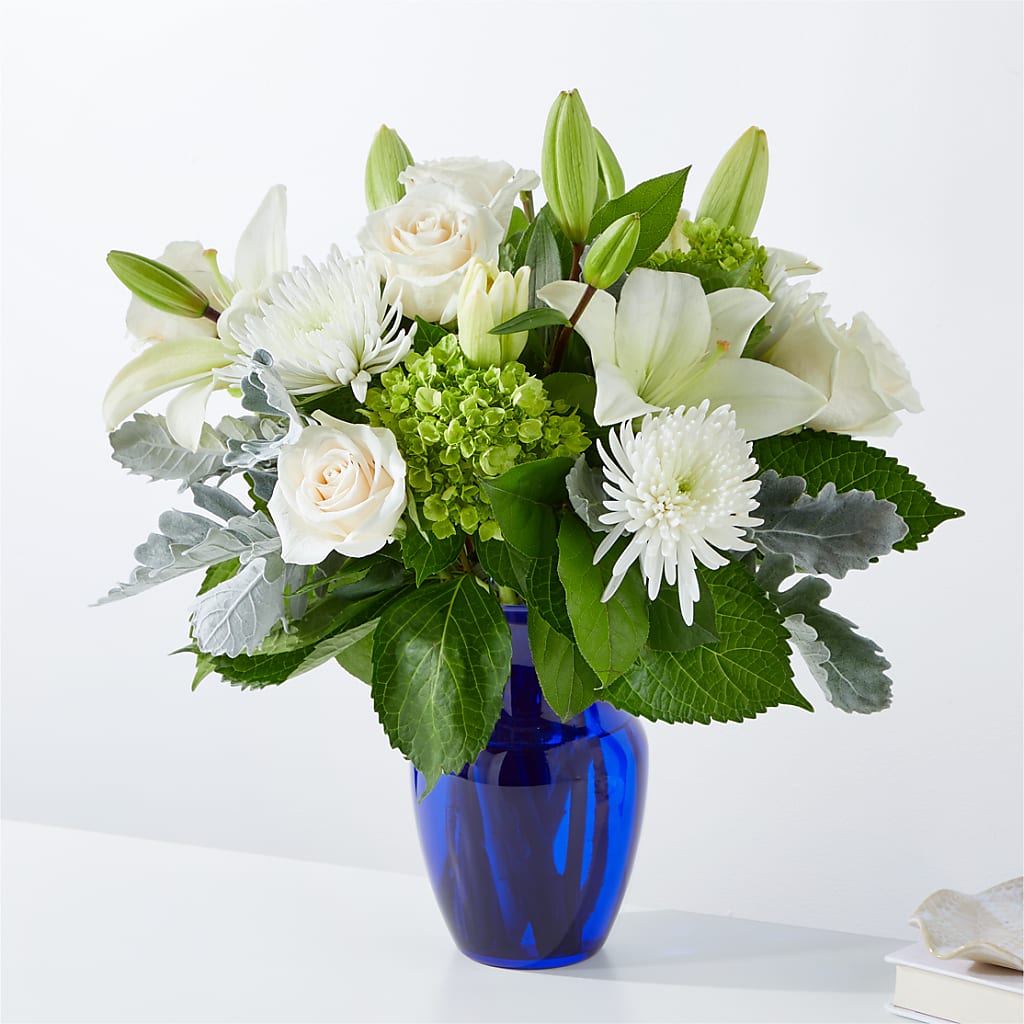 Snowy Dreams Bouquet – All Occasion Florist, Sevierville TN