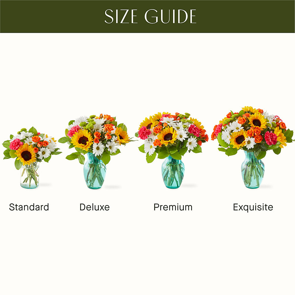 Sun-drenched Blooms Bouquet – All Occasion Florist, Sevierville TN