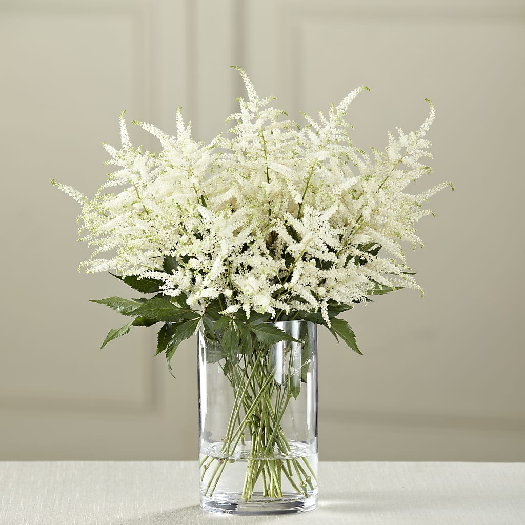 White Astilbe Bouquet – All Occasion Florist, Sevierville TN