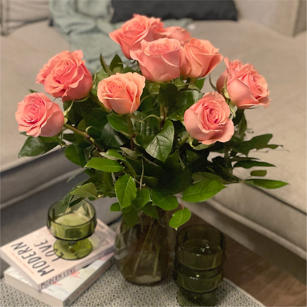 Long Stem Pink Rose Bouquet –  All Occasion Florist, Sevierville TN