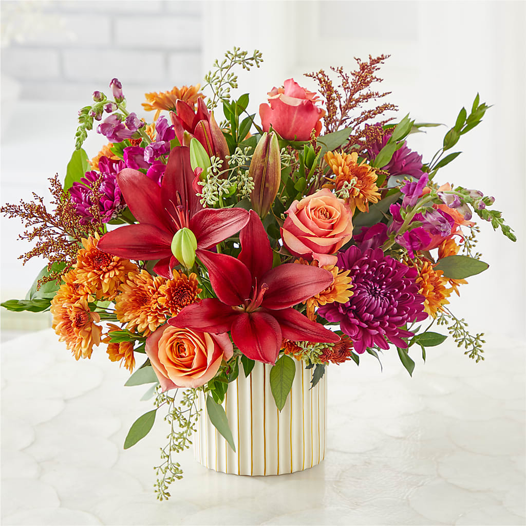 Burgundy Landscape Bouquet –  All Occasion Florist, Sevierville TN