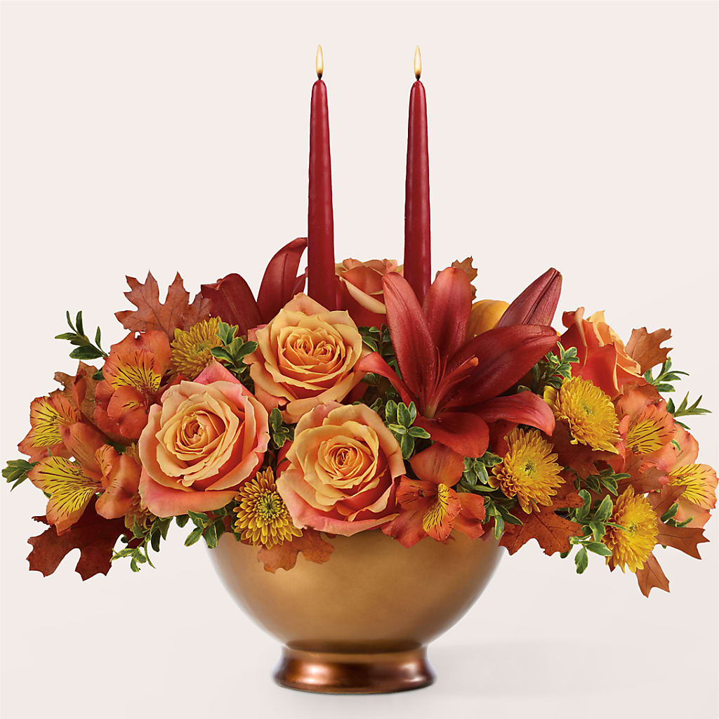 Harvest Table Centerpiece –  All Occasion Florist, Sevierville TN