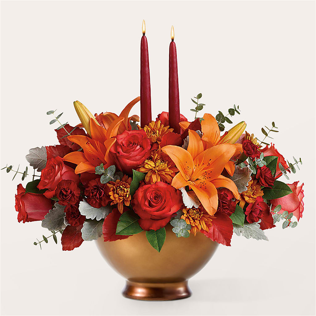 Fruits of Fall Centerpiece –  All Occasion Florist, Sevierville TN