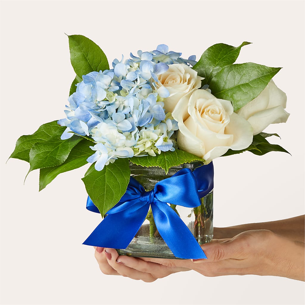Sky Blue Delight Bouquet –  All Occasion Florist, Sevierville TN