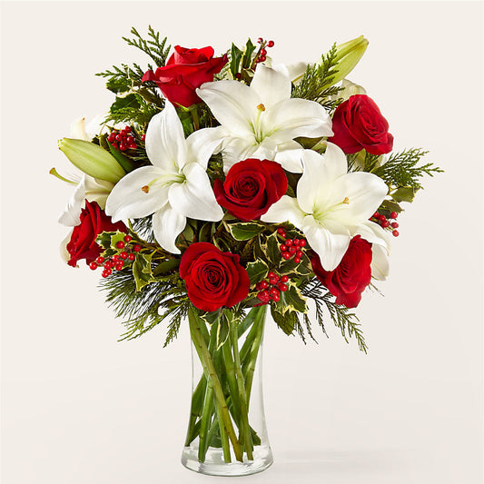 Sparkling Snowflakes Bouquet –  All Occasion Florist, Sevierville TN