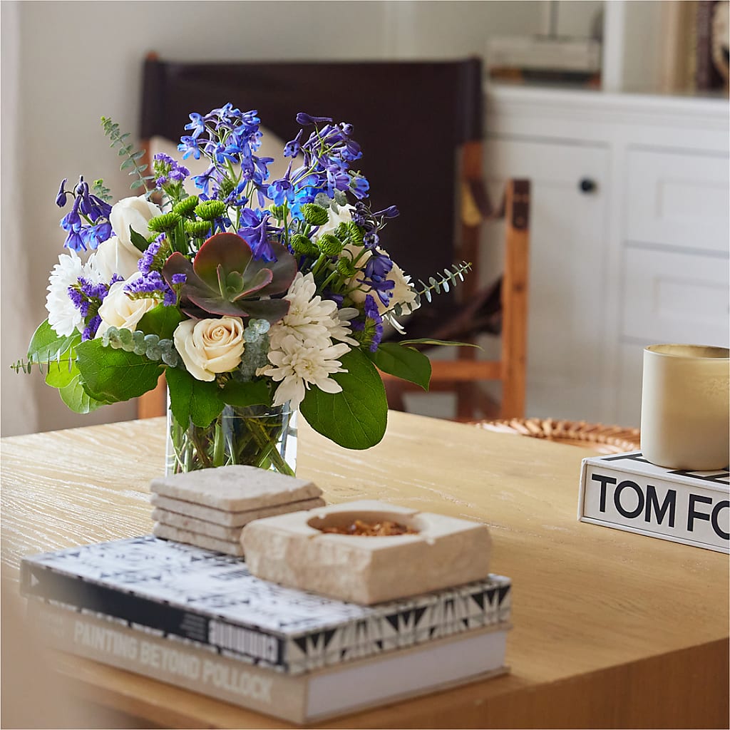 Cerulean Waves Bouquet –  All Occasion Florist, Sevierville TN