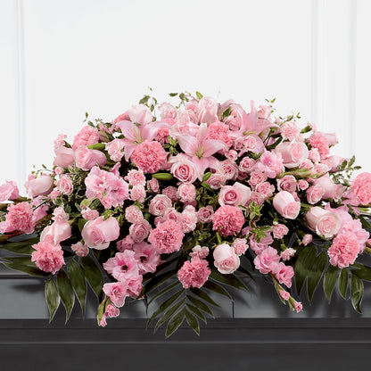 Garden of Comfort Casket Spray (Standard) –  All Occasion Florist, Sevierville TN