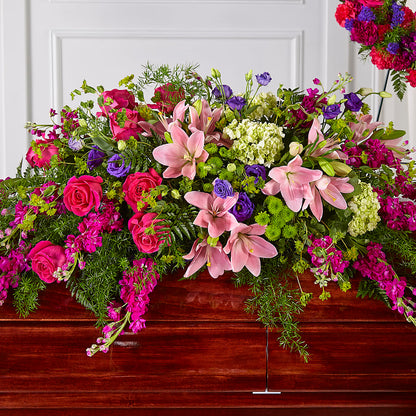 Radiant Tribute Casket Spray –  All Occasion Florist, Sevierville TN