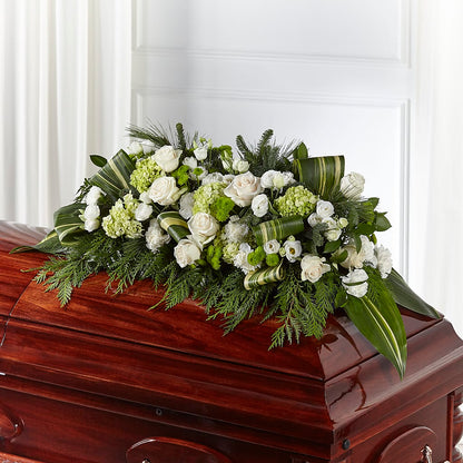 Hopeful Gesture Casket Spray –  All Occasion Florist, Sevierville TN