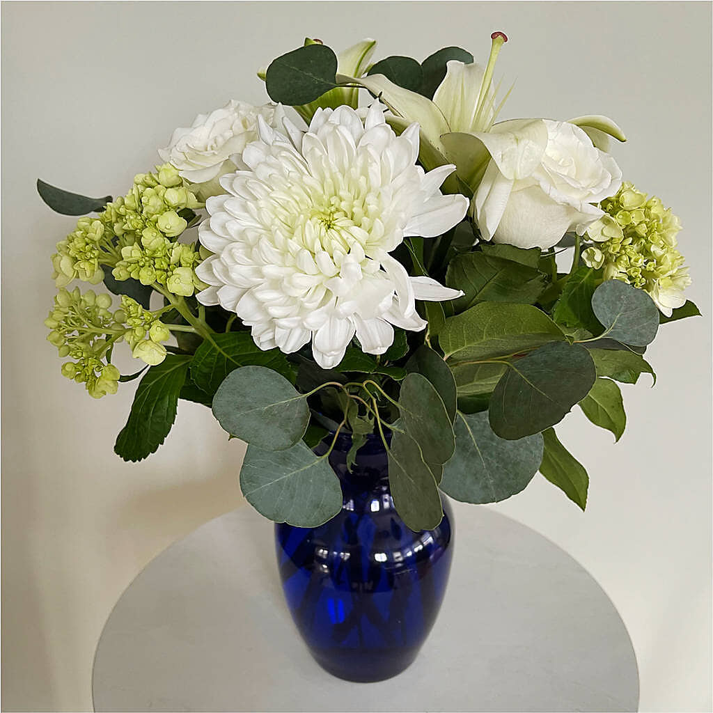 Snowy Dreams Bouquet –  All Occasion Florist, Sevierville TN