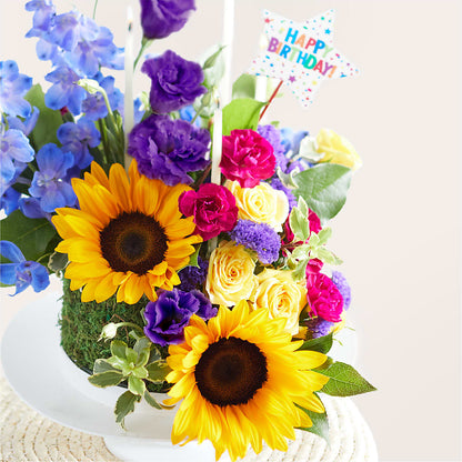 Star of the Day Floral Cake –  All Occasion Florist, Sevierville TN