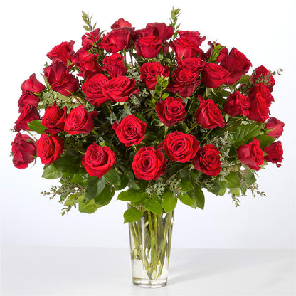 Forever Yours Fifty Stem Red Rose Bouquet –  All Occasion Florist, Sevierville TN